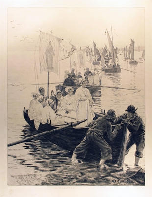 Arrive du Pardon, Sainte-Anne du Fouesnant (Concarneau)