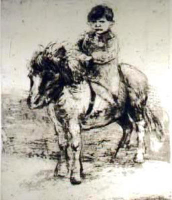 Boy on a Pony