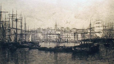 L'Hôtel-de-ville de Marseille