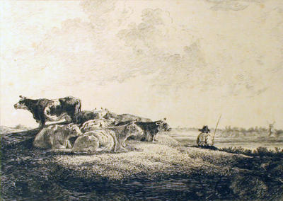 Vaches au Bord de L'Eau