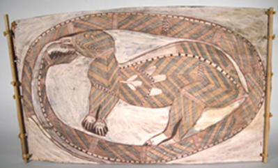 Anteater Bitten by Snake