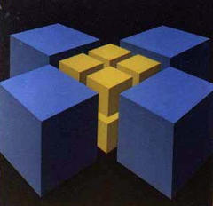 Blue Cubes