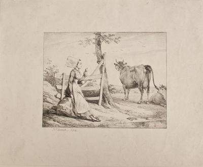 La Gardeuse De Vache 