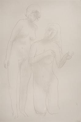 Marguerite Wildenhain and Model