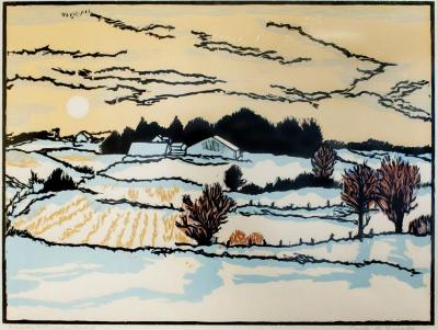 February Afternoon, Clay Hill