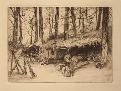 Campement au Parc d'Issy