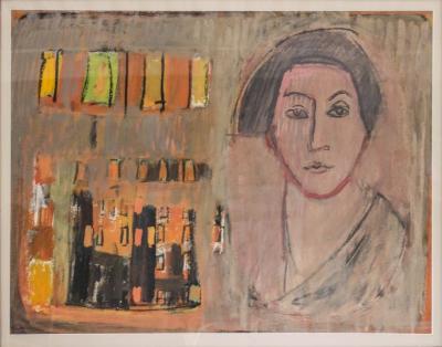 City with Roman Portrait