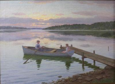 Boating Scene (Lake Minnetonka)