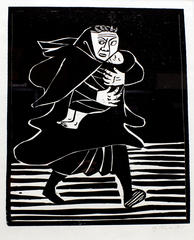 Flüchtende Mutter (Fleeting Mother)