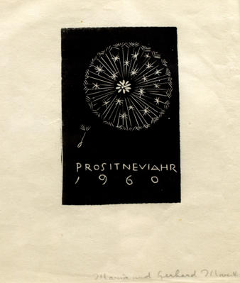 Neujahrsgruss 1960 (Lowenzahn) (New Year's Greetings 1960)