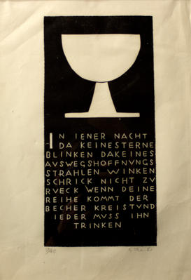 Todesspruch nach Omar Chaijam (Death Quotation from Omar Khayam)